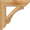 Ekena Millwork Imperial Slat Rough Sawn Bracket w/ Offset Brace, Western Red Cedar, 8"W x 30"D x 30"H BKT0806X30X30IMP06RWR - alternate 4